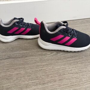 Adidas Kids Sneakers - Dark Blue and Bright Pink